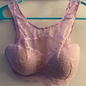 PINK push-up bralette